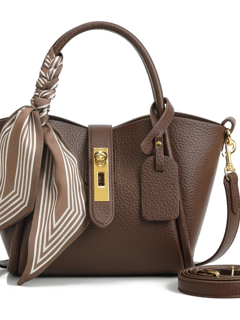 Women's Shoulder Bag, Women's Wallet, Vintage Handbag, Synthetic Leather Crossbo